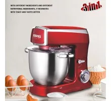 Көп функциялы ас үй араластырғышы DSP үлкен сыйымдылық, 8л, 1500 Вт, KM3051red